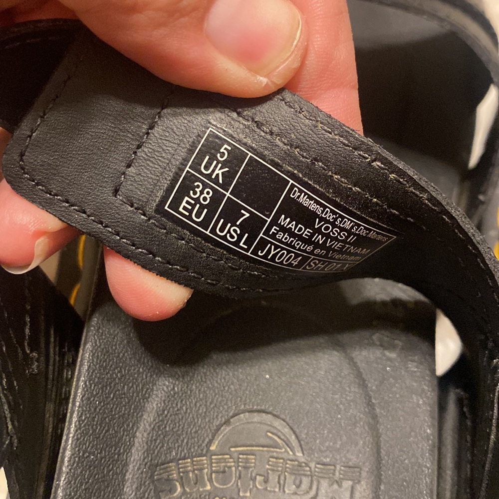 Dr. Martens VOSS II Athena Leather Strap Sandals - Picture 6 of 10